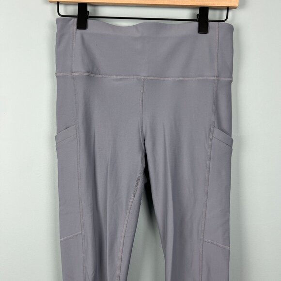 Fabletics Cold Weather High-Waisted Pocket Legging in Raincloud Size M - Picture 6 of 10